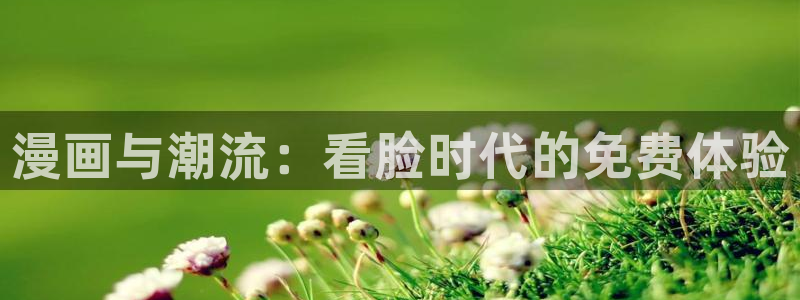 韩漫魔咒免费观看：漫画与潮流：看脸时代的免费体验